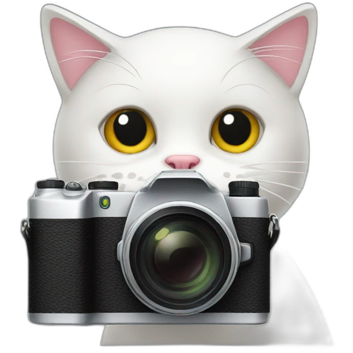 cat + camera emoji