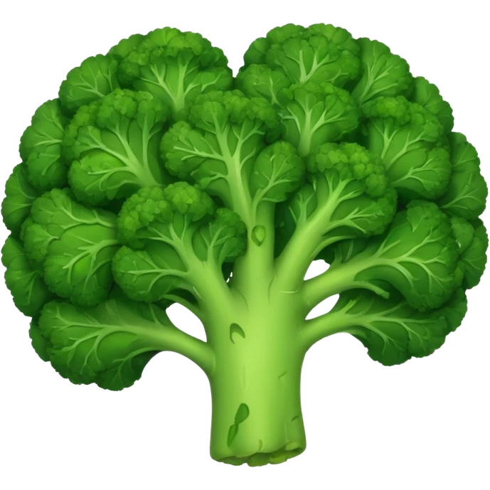 Heart broccoli emoji