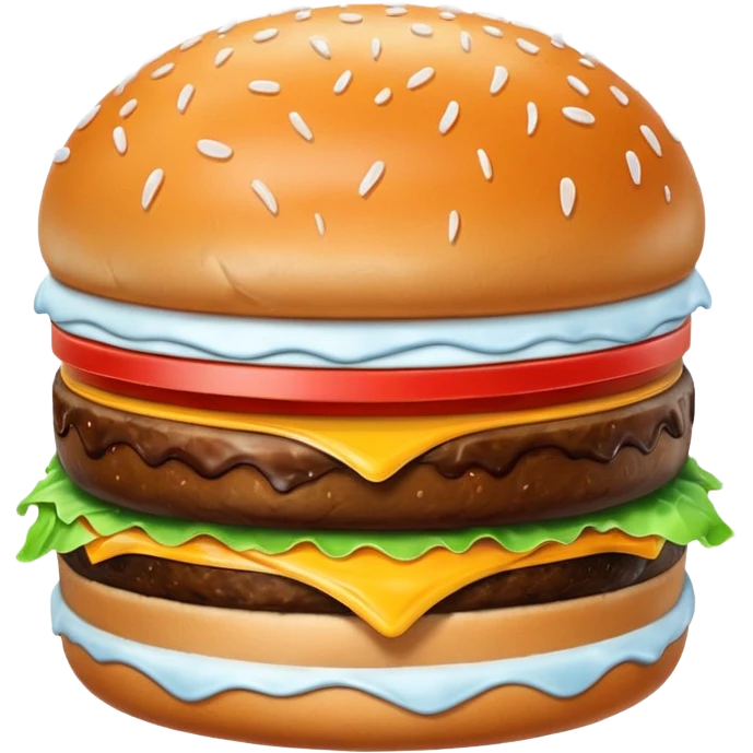 ice burger emoji