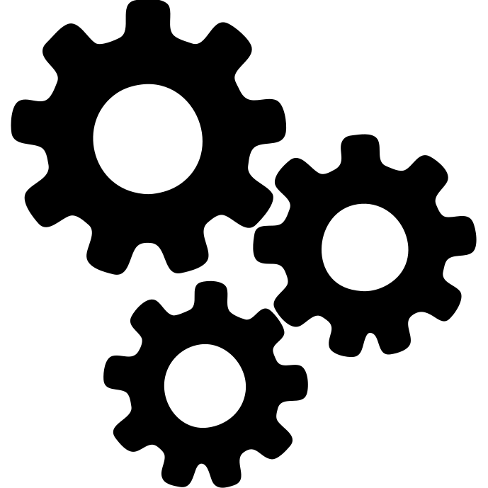 interconnected gears emoji