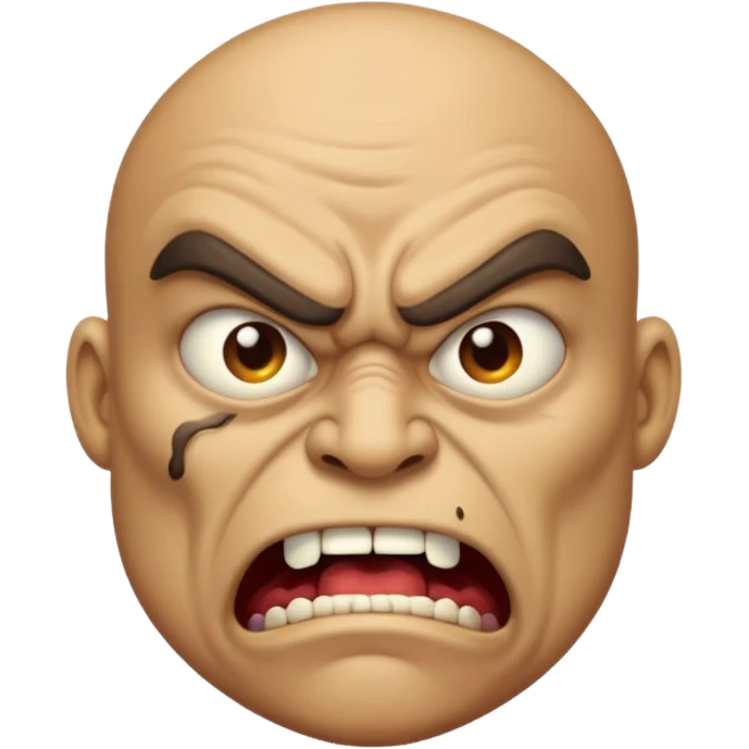грязный вонючий безумный скотина злой emoji