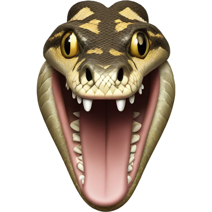 Giant Indian Python Head emoji