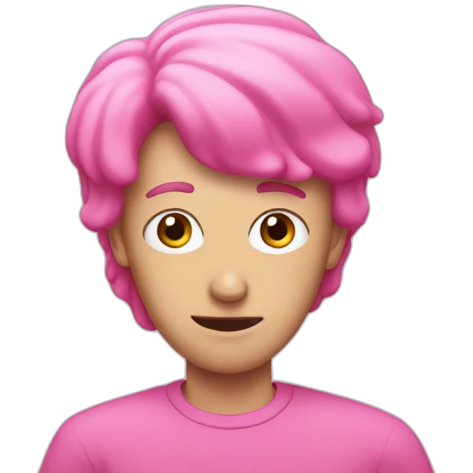 pink guy youtube emoji