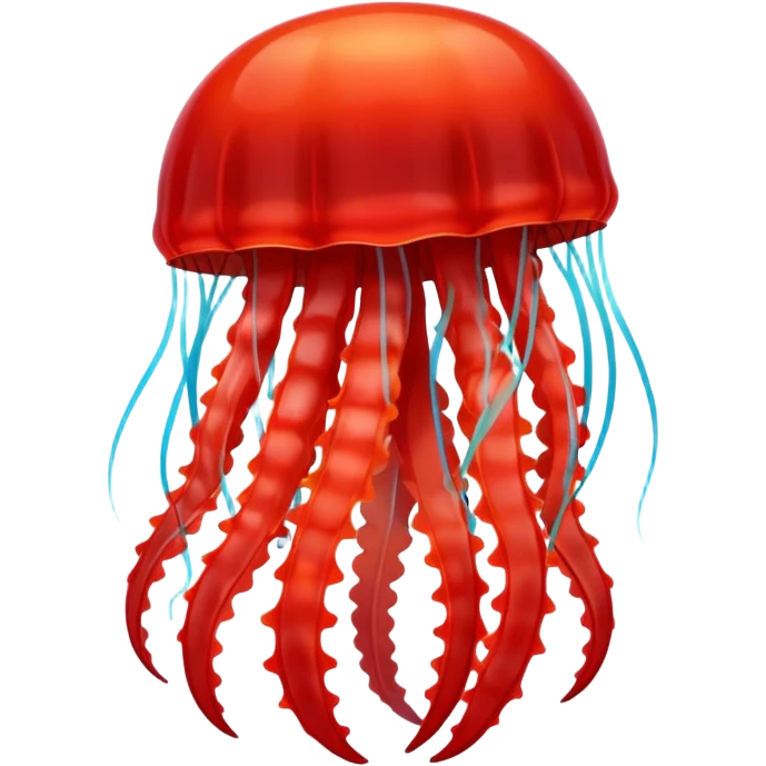 red jellyfish emoji