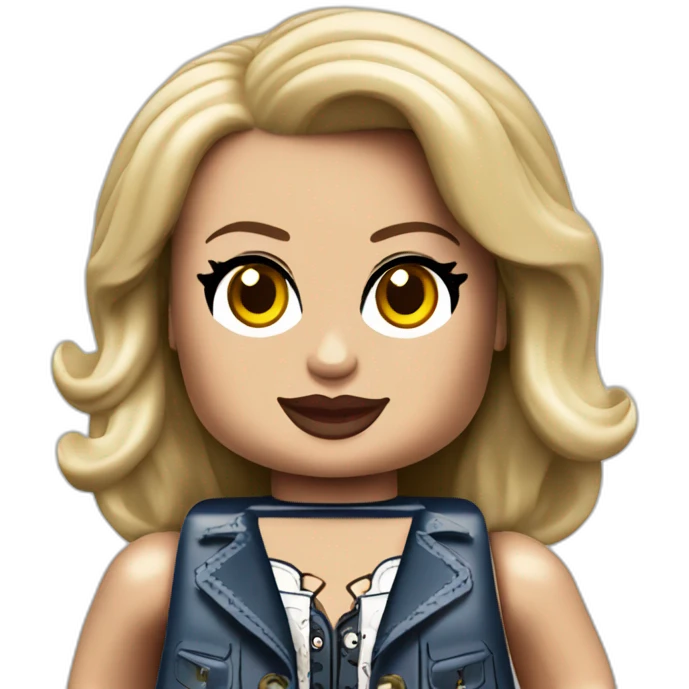Britney Jean Spears lego  emoji