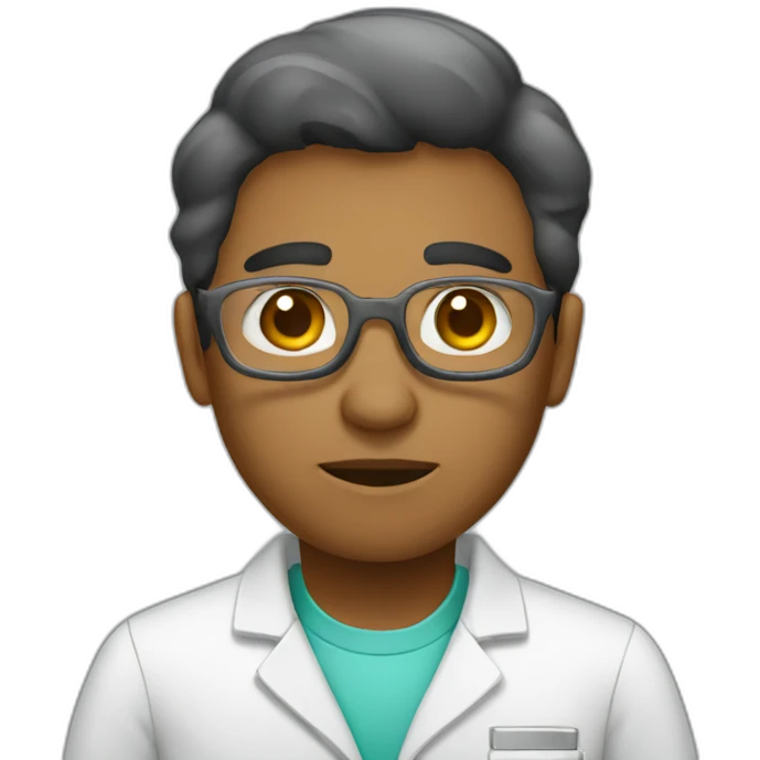 Laboratory operator poor emoji