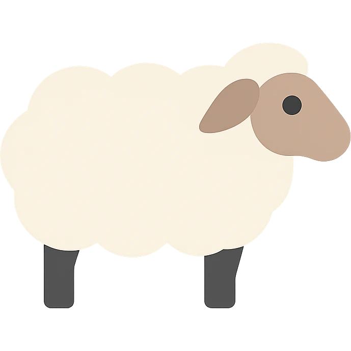 Sheep emoji