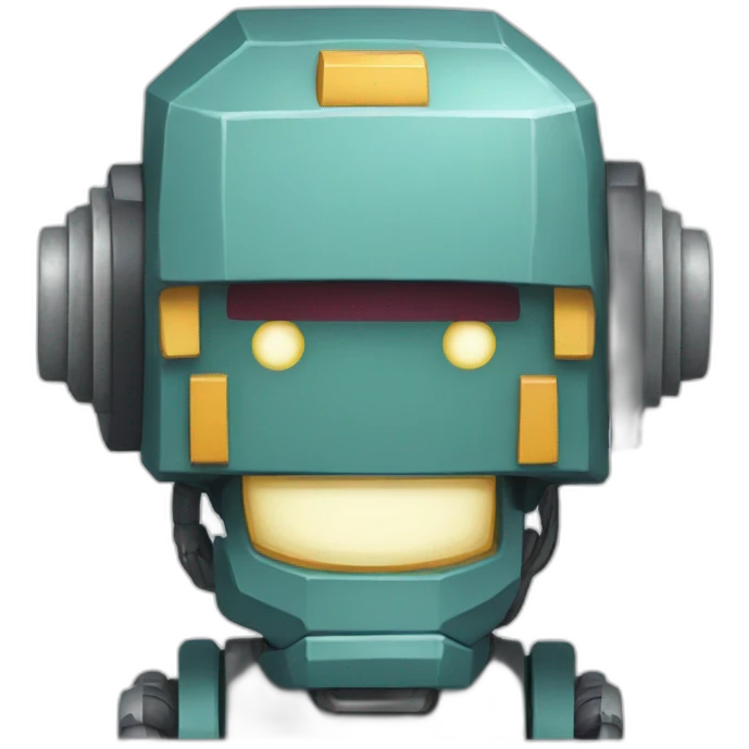 Pixel robot  emoji