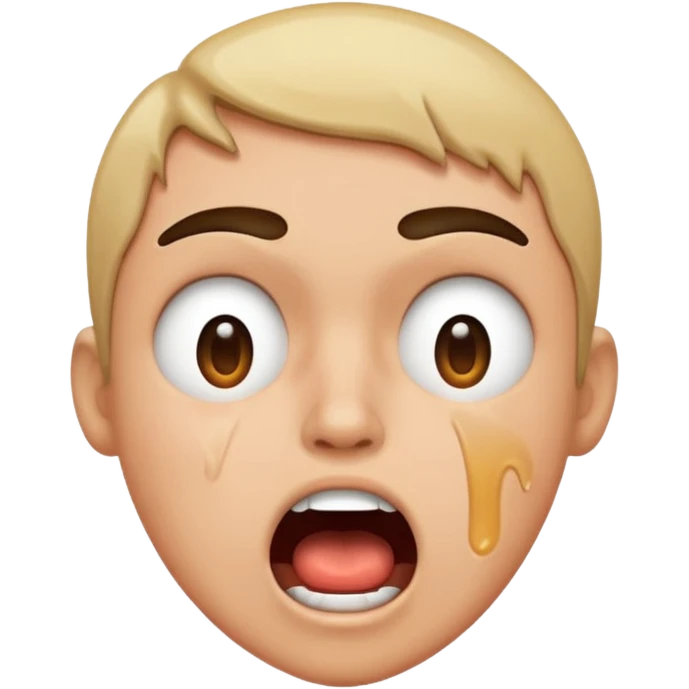 🤤+😫 emoji