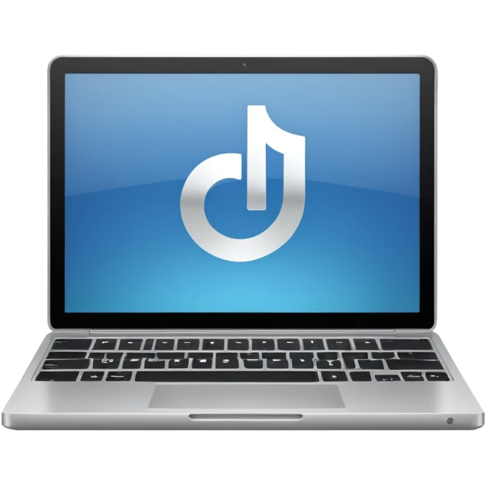 laptop with ableton's tag emoji