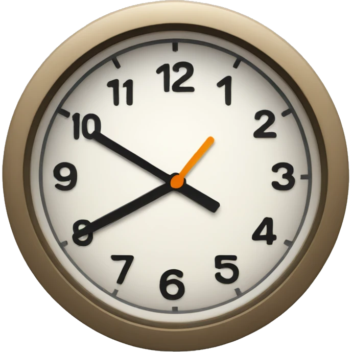 20 second timer clock emoji