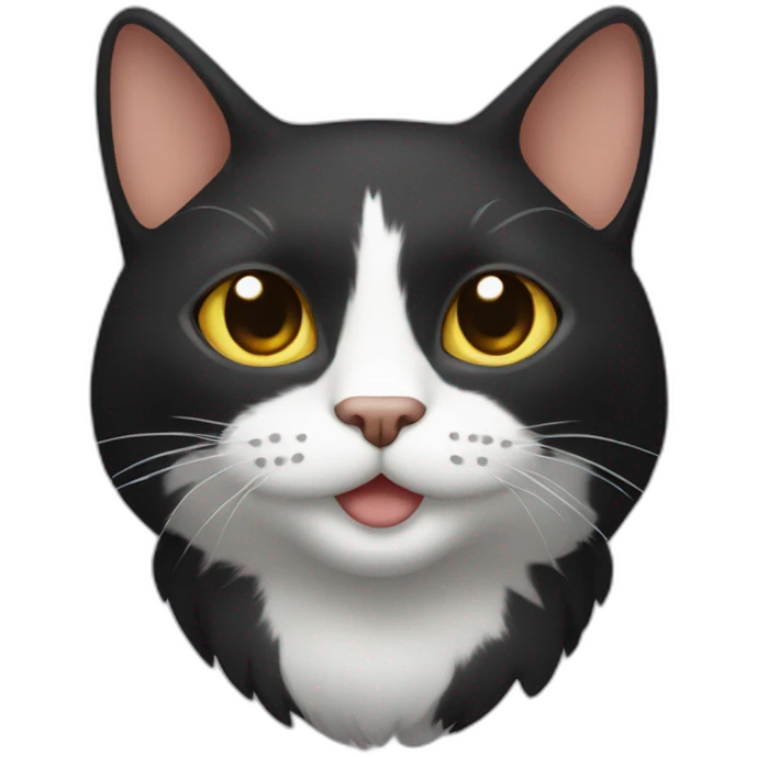 gato negro emoji