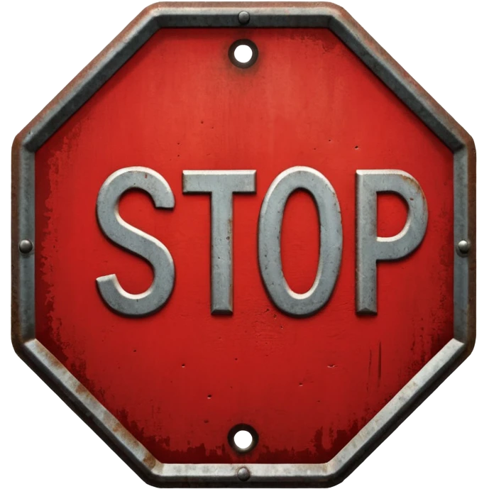Stop Sign emoji