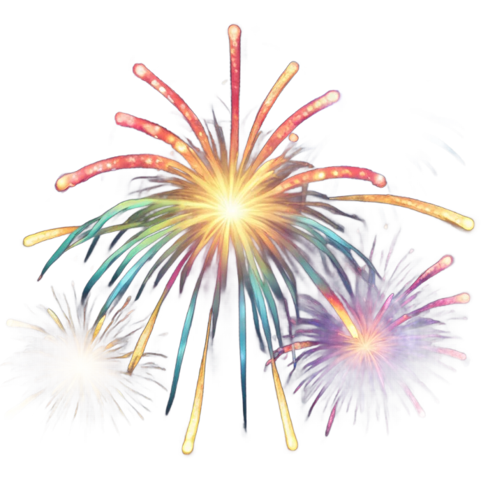 Fireworks emoji