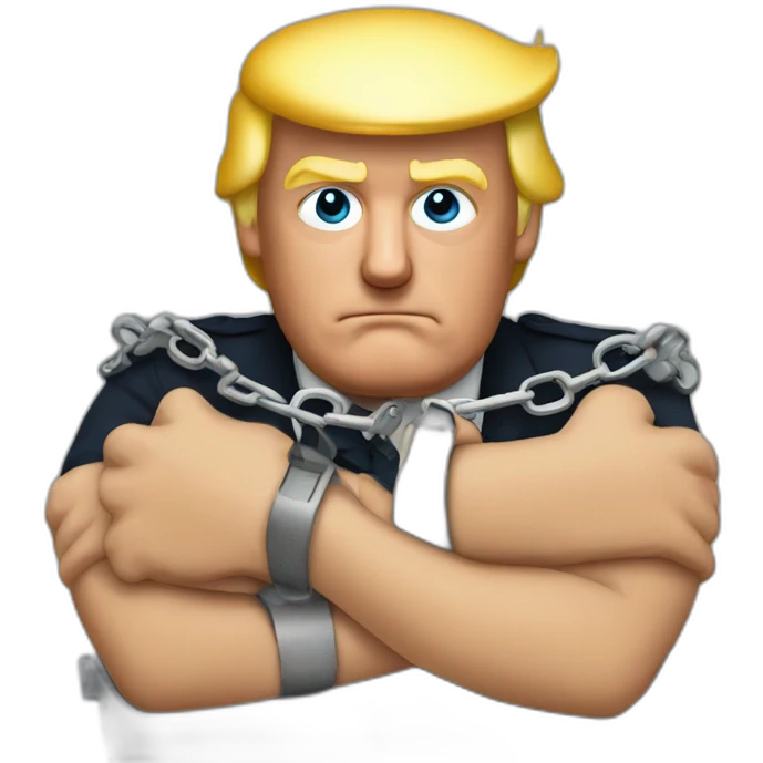 trump-in-handcuffs emoji
