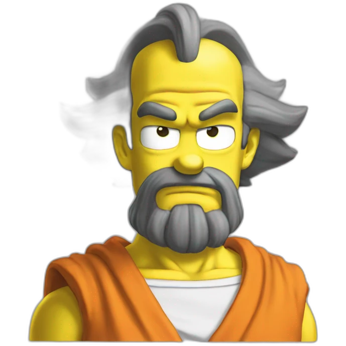 Homer dragon ball emoji