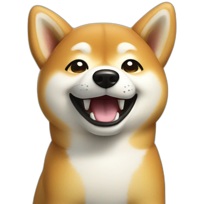 Shiba inu dancing emoji