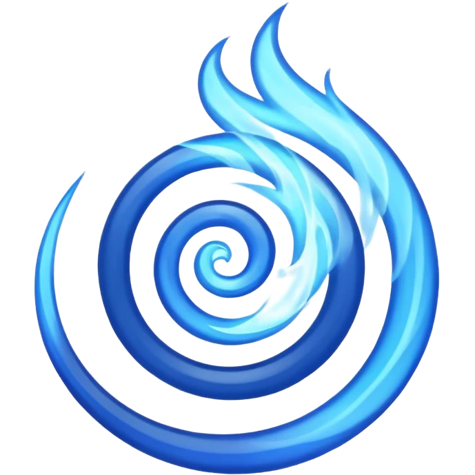 blue fire emoji