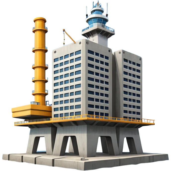 offshore building emoji