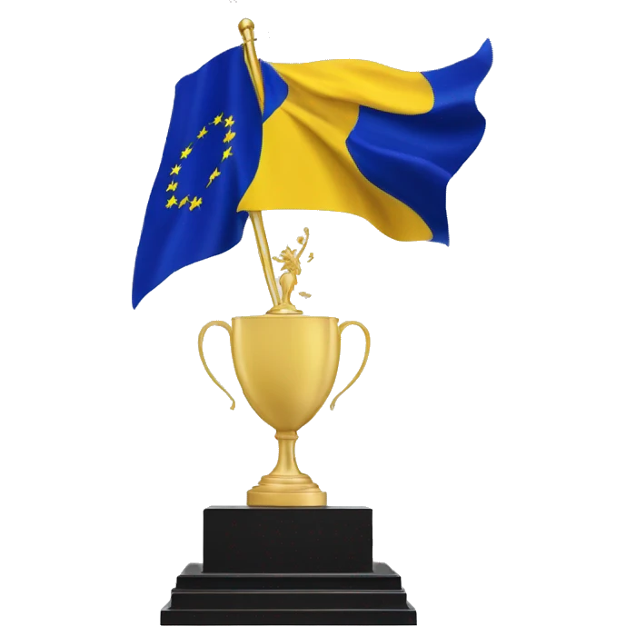 european-union-flag on trophee circle emoji