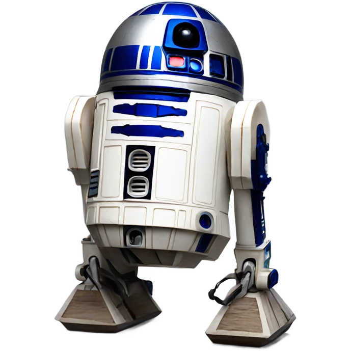 R2d2 in an office emoji