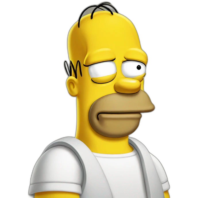 Homer simpson emoji