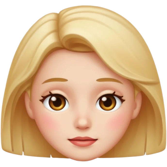 blushing emoji