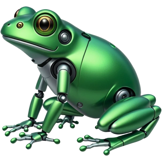 robot frog emoji