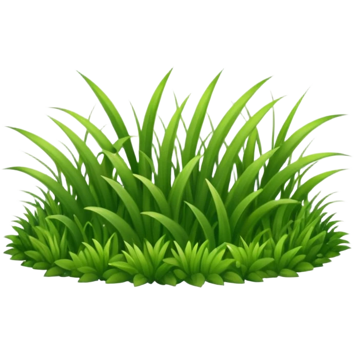 piece of short grass emoji
