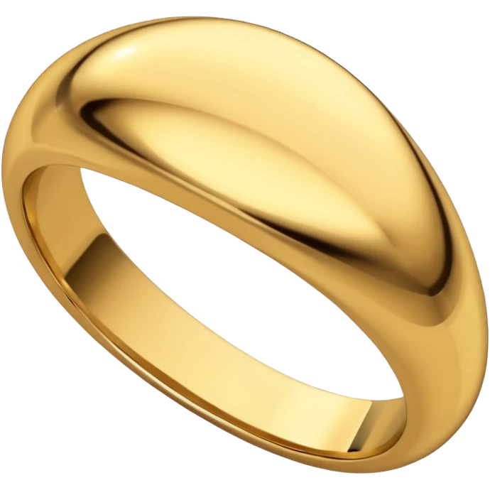 Oval shaped wedding ring  emoji