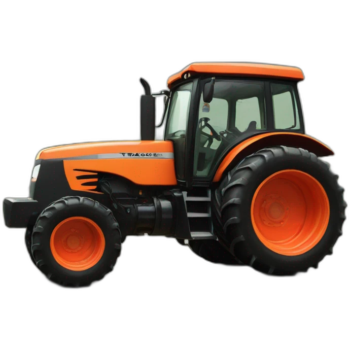 Tracteur avec remorque emoji