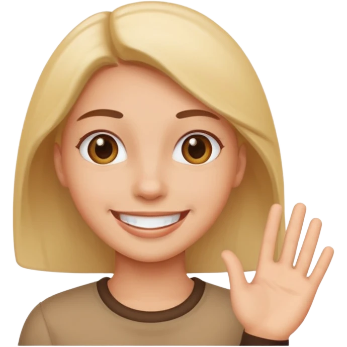 Привет emoji