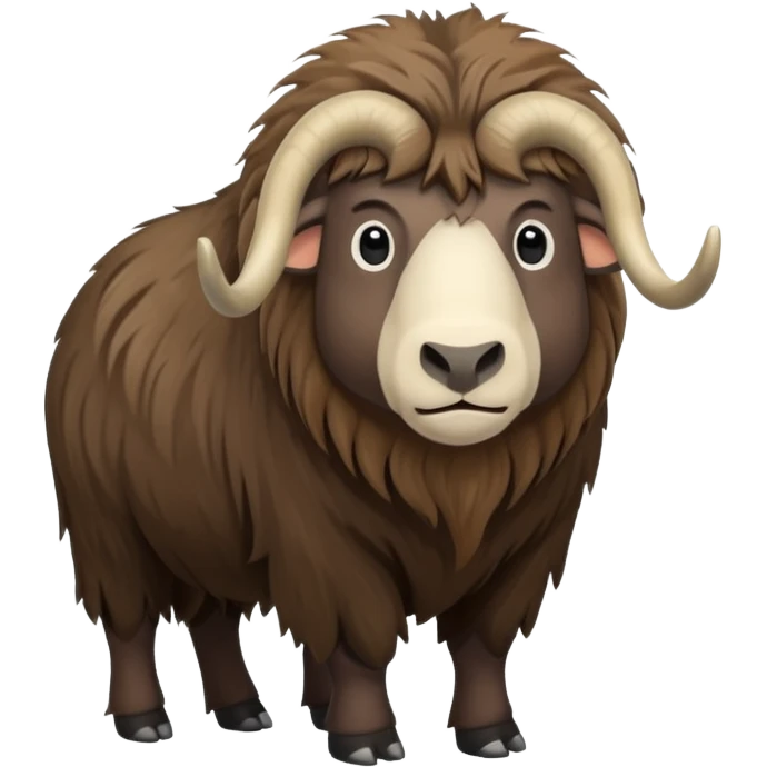 Muskox emoji