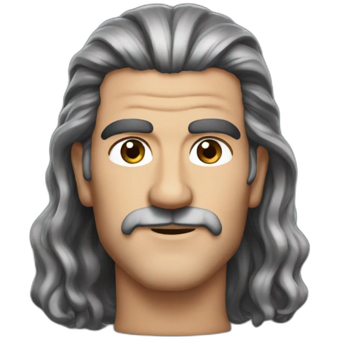 antonio banderas long hair emoji