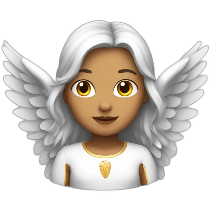 angel with cat face emoji