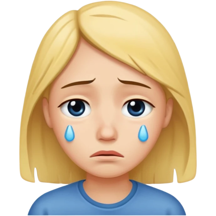 realistic 😭 emoji