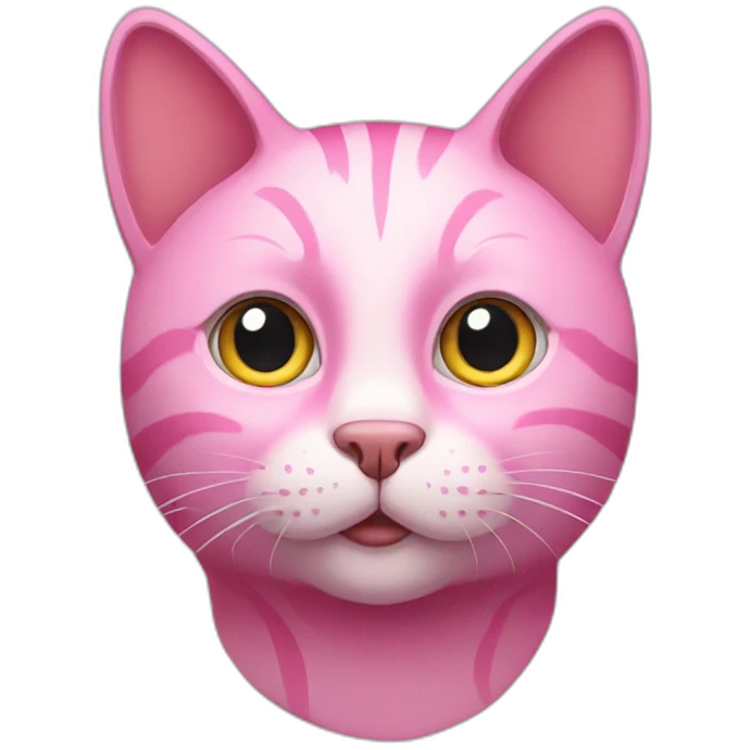 pink cat emoji