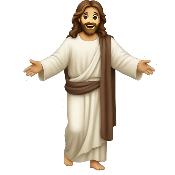 Jesucristo caminando  emoji