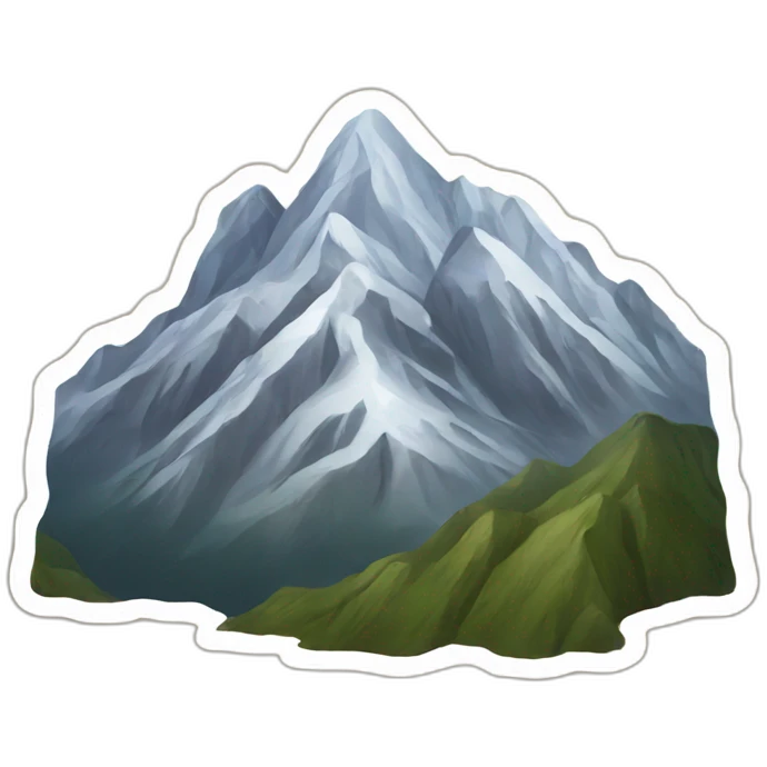 mountain emoji