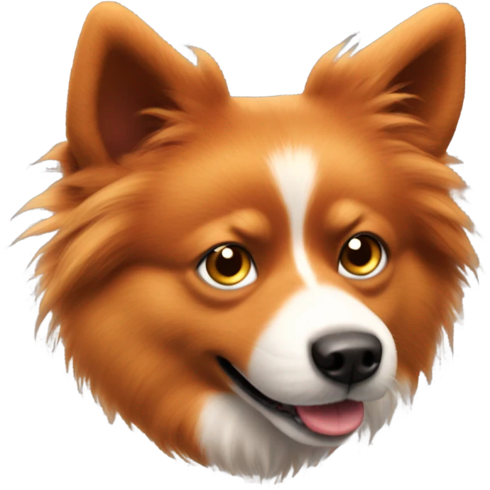 red spitz emoji