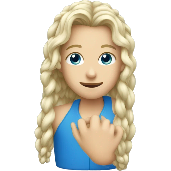 blue lock emoji