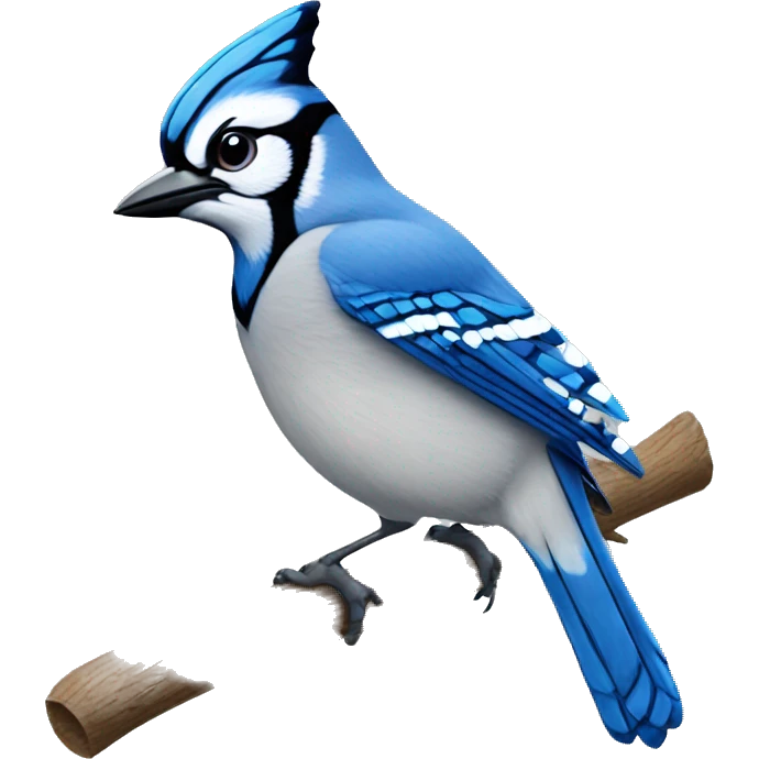 Blue jay bird  emoji