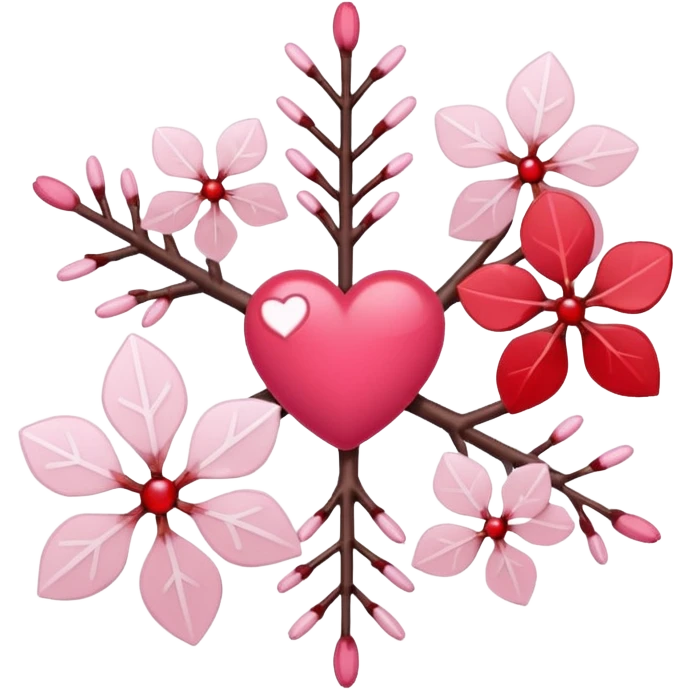 ❄️❤️✨🌸 emoji