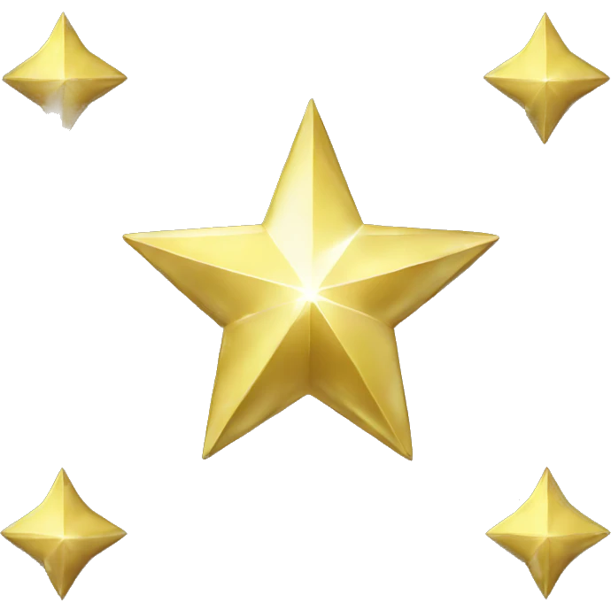 Black diamond star emoji