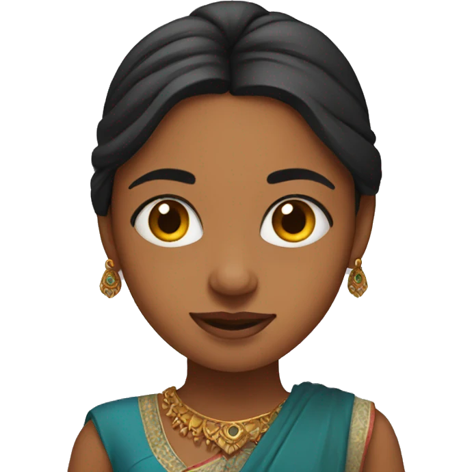indian girl emoji
