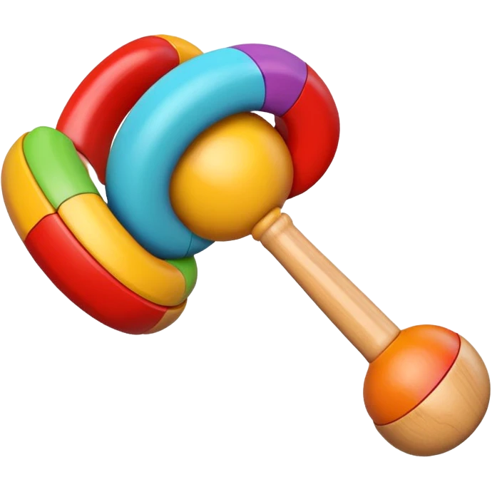 Rattle emoji