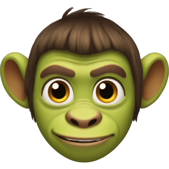 monkey shrek emoji