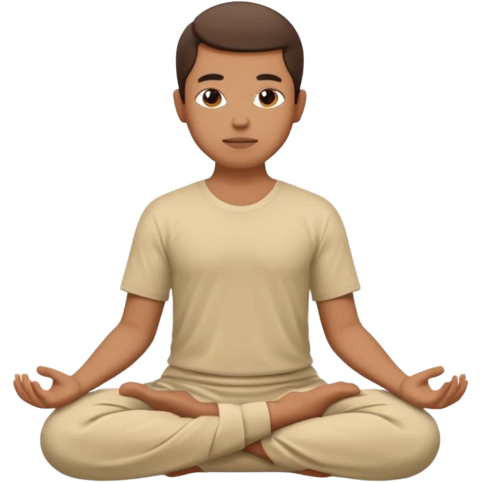 meditation emoji