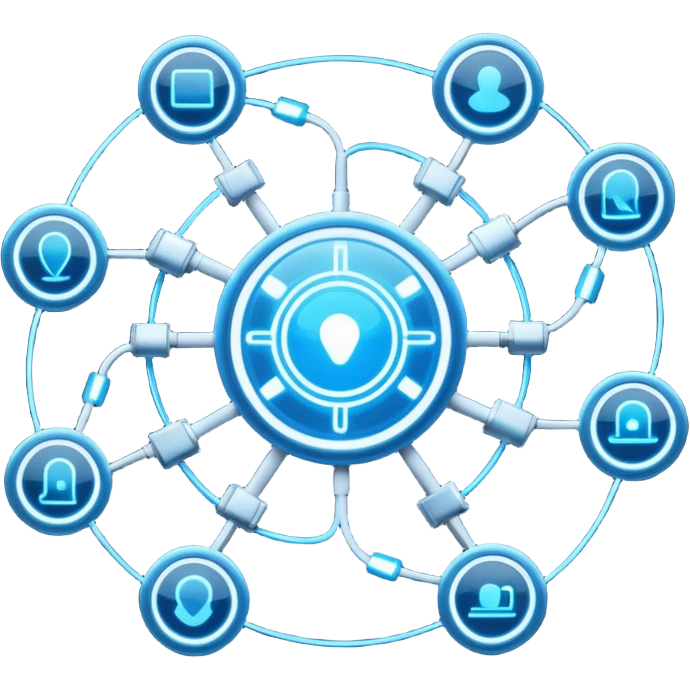 connected tech nodes emoji