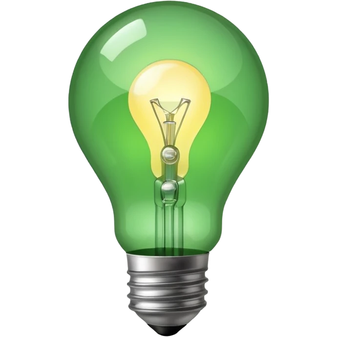 light bulb with a check mark next to it emoji